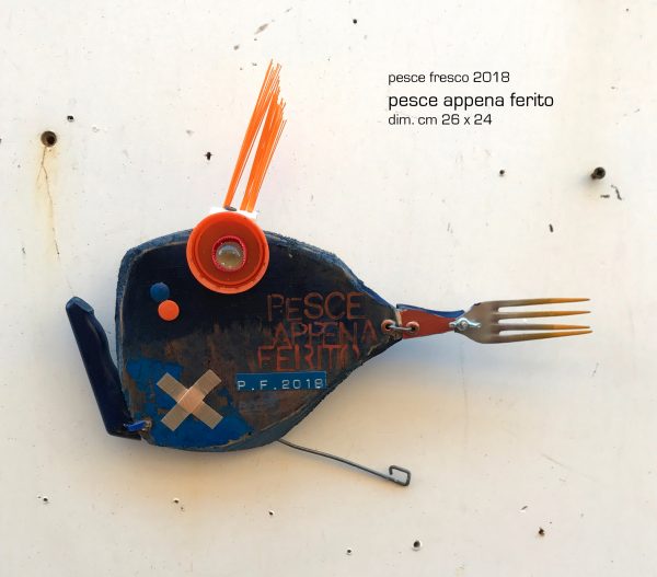pesce appena ferito