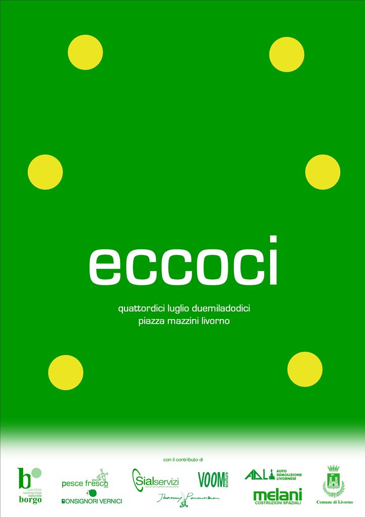 eccoci poster A4