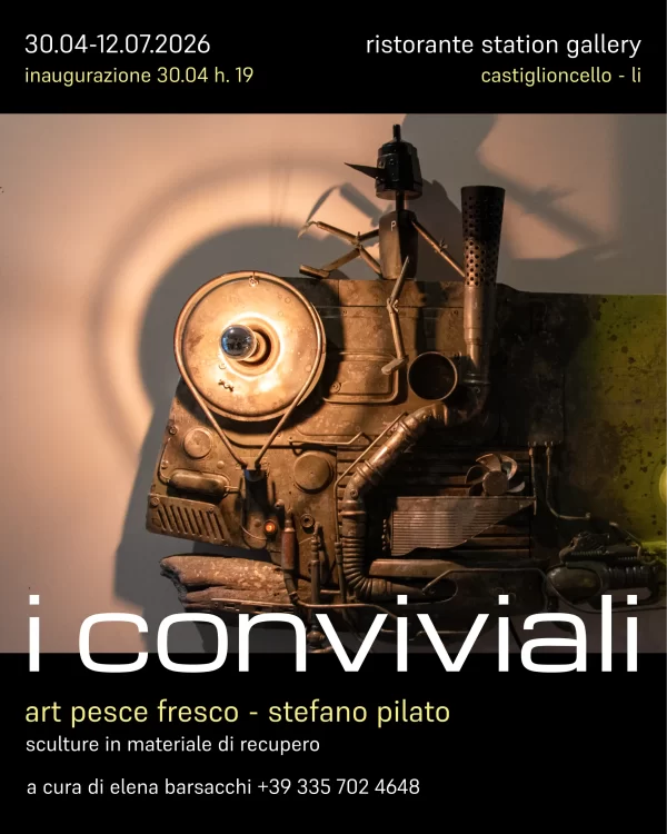 i conviviali mostra art pesce fresco